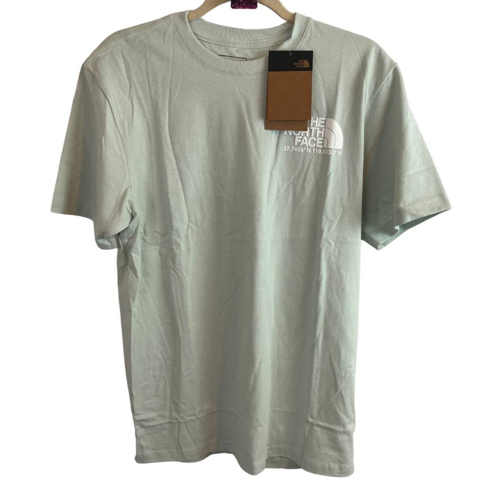 North Face Size Medium Coordinates Tee Green Mist